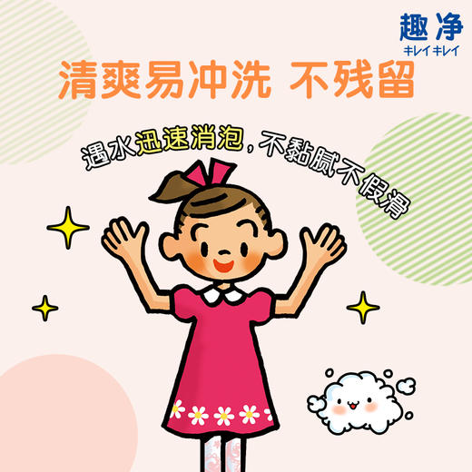 LION狮王 趣净泡沫抑菌洗手液(沁心西柚香)250ml/200ml 商品图3