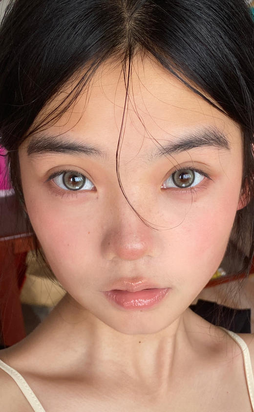 <月抛大直径>Sasababy- 春日薄 -14.5mm【月抛 0-800度 含525/575】 商品图9