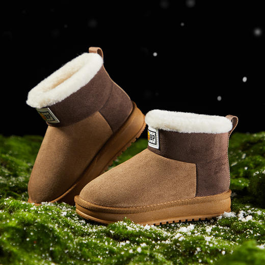 B.DUCK小黄鸭童鞋冬季男童时尚运动鞋26-37 B5486865 商品图2