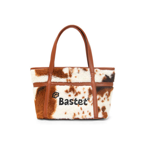 大英博物馆 盖亚·安德森猫和她的朋友们系列 毛绒拼接时尚手拎包斜挎包 商品图4