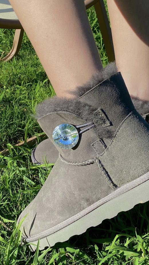 【隆丰起程--经典钻扣款】起程QICHENG皮毛一体女士雪地靴LZ563 商品图5