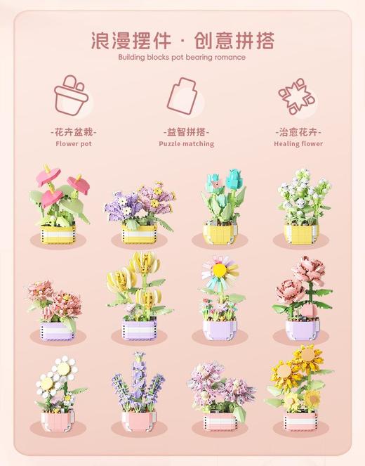 予高积木盆栽合计P1224 商品图1