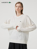 【海南专供价】LACOSTE法国鳄鱼女装新款简约圆领套头毛衣羊毛衫AF9551-98 商品缩略图0