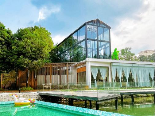 【觅趣615号院—都江堰】¥499起住原价¥588园景私汤房！坐拥60亩森林湖泊！送守望岛营地探秘sys 商品图3