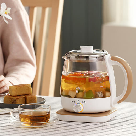【小家电】鸣盏煮茶器玻璃养生壶智能一体煮茶器MZ-073 HF 商品图7