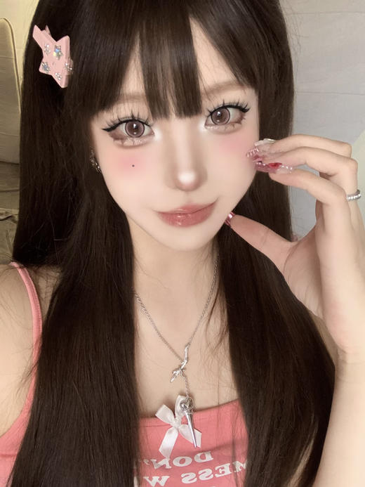 <月抛大直径>Sasababy- 小兔啾咪 -14.5mm【月抛 0-800度 含525/575】 商品图8