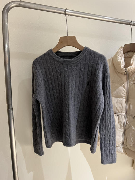 拉夫灰色毛衣认准实拍 商品图3