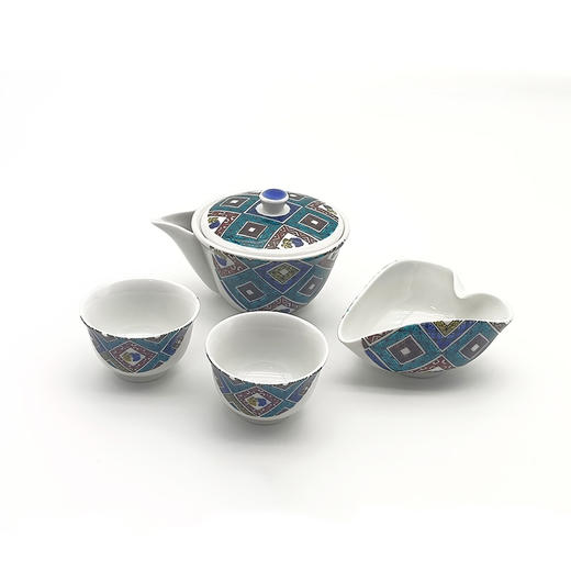【旬彩 】日本进口九谷烧宝瓶茶具套装K7-767 商品图0