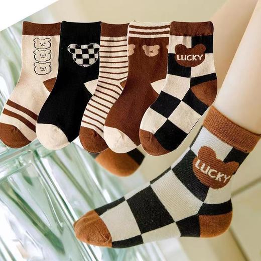 【爆款19.9/5双！】抢到就是赚到 新款儿童袜子，秋冬新款中筒卡通男童女童宝宝中大童春秋袜子-QQ 商品图2