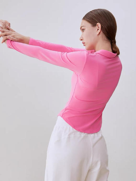 芳姐同款半拉链小蛮腰运动长袖 商品图1