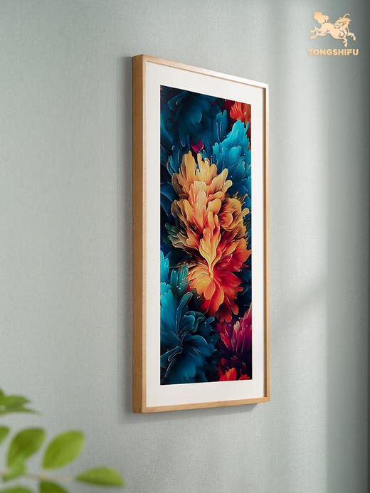 铜师傅 手工錾刻 铜雕画《绚梦》客厅书房玄关装饰画 商品图1