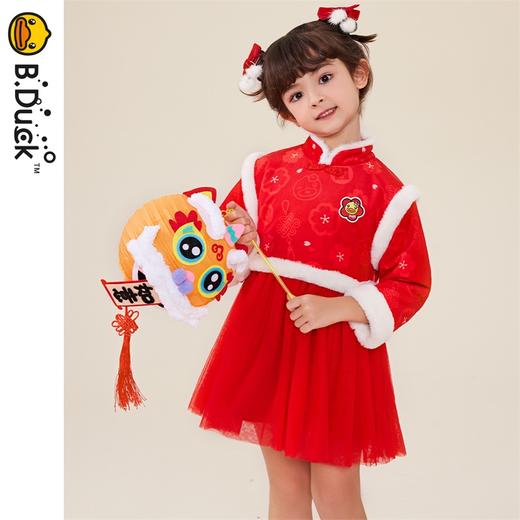 B.DUCK小黄鸭童装冬季休闲连衣裙 FF5480050 商品图0