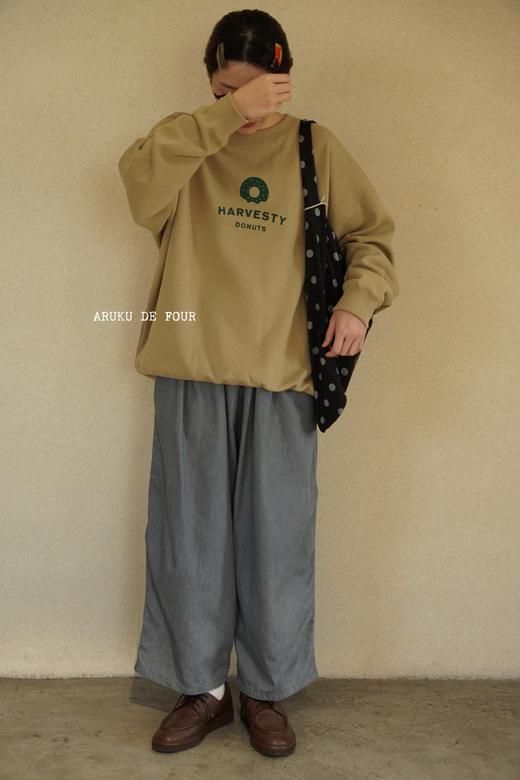 HARVESTY 甜甜圈落肩袖卫衣(3色可选) 商品图4