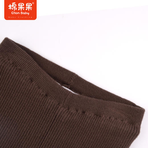 棉果果春季新品女童包芯纱加绒长裤M522206523625 商品图1
