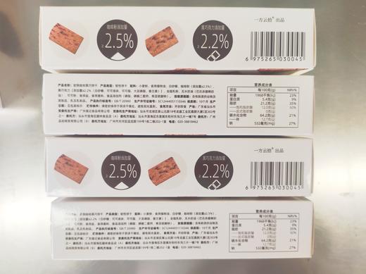 【醇香酥脆 】一方云拾岩烧咖啡黑巧饼干/岩烧八黑芝士饼干 浓郁浪漫 口感层次丰富 有营养 120g/盒 商品图11