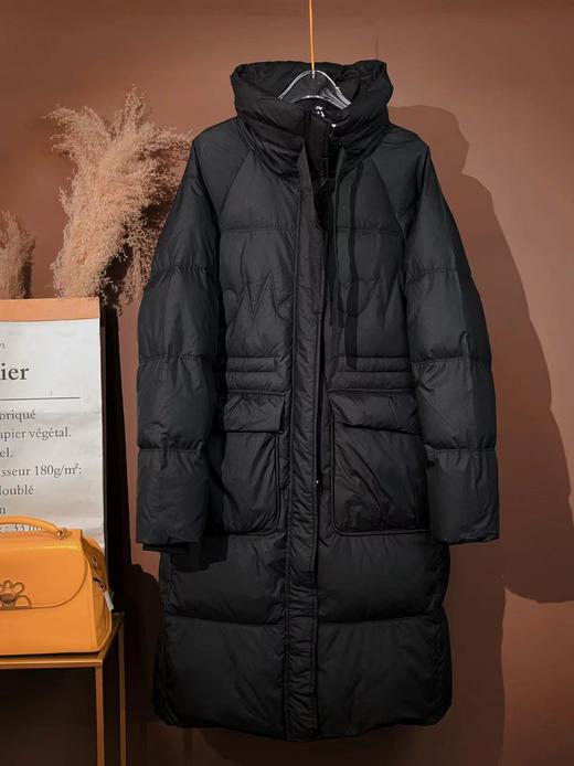 【大牌超值购】M1-1/2 鸭鸭剪标羽绒-Y020立领收腰细纹星空细纹爱心羽绒服 商品图2