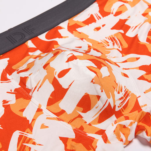 都市丽人都市锋尚潮流时尚40S人棉舒适人棉平角男士内裤新年本命年红品FK3CF2 商品图6