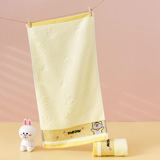 【39.9/任选3件！吸水性好】婴儿毛巾全棉吸水卡通，儿童宝宝礼品童巾，卡通刺绣小毛巾，柔软又透气，不易掉绒起毛 商品图7