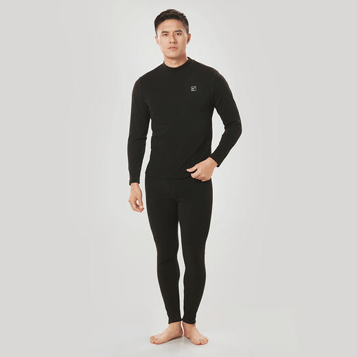都市丽人都市锋尚舒暖保暖内衣男负5至5度适穿阳离子磨毛绒保暖衣中厚款套装秋衣秋裤FW31C8 商品图1