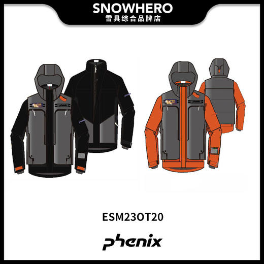 2324 PHENIX ESM23OT20 滑雪服 商品图0