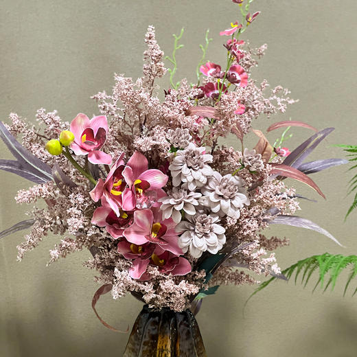 胭粉仿真花 商品图2