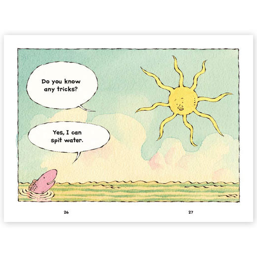 【3-8岁 I Can Read Comics】我可以读漫画4册Clark the Shark/Fish and Sun/Friendbots分级阅读亲子互动读本 商品图3