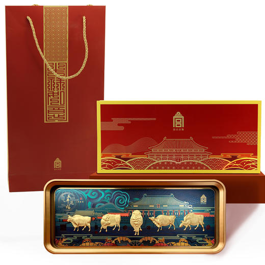 五牛送福金版画 商品图1