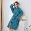 【珊瑚绒成人浴袍！吸水性卓越】加厚吸水男女家用成人款， 柔软温暖 贴心呵护 冬日的浸泡时光 轻松尽享，多种颜色选择，柔软性好 耐磨耐用，大尺寸全包裹 触感舒适 商品缩略图10