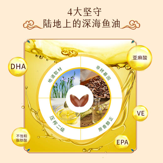 【绿洲果实】浓香小榨胡麻油  1.5L 商品图2
