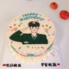 多款式~警察/兵哥哥手绘蛋糕手绘蛋糕-低糖处理无添加 商品缩略图4