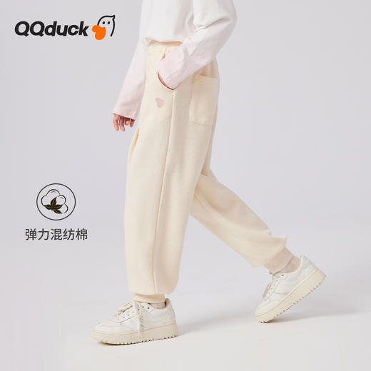 【清仓捡漏】【120-165】【可可鸭】女童裤子束脚裤长裤儿童直筒卫裤 商品图4