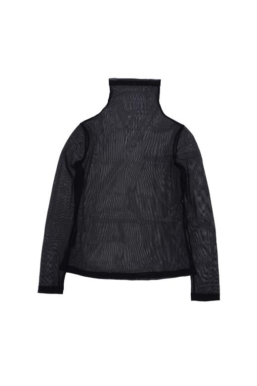 【S3M3】臣禾黑色网纱打底衫9213056076 商品图3