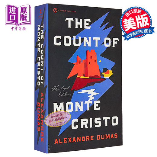 预售 【中商原版】基督山伯爵 英文原版 小说 英文版正版 The Count of Monte Cristo 世界经典文学名著 商品图0