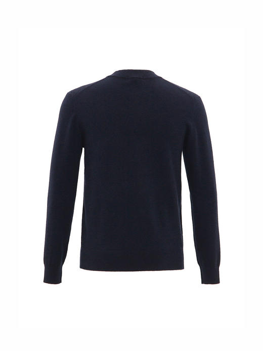 callisto藏青色山羊绒基础款针织毛衣 FSKNW092T 商品图1