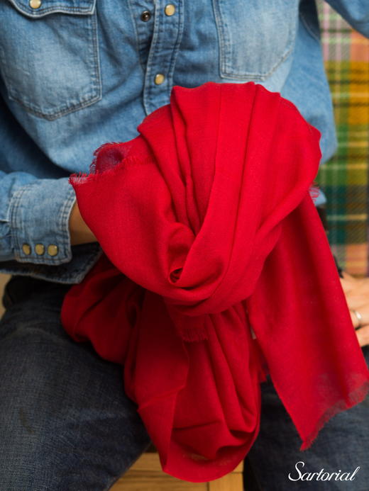 19 Andrea‘s 47 羊绒围巾 商品图3