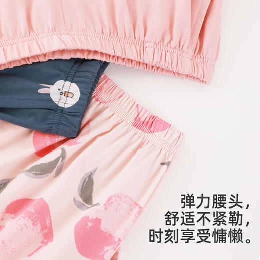 熳洁儿 女士纯棉休闲时尚显瘦束脚单裤可外穿商场同款23703270 商品图2