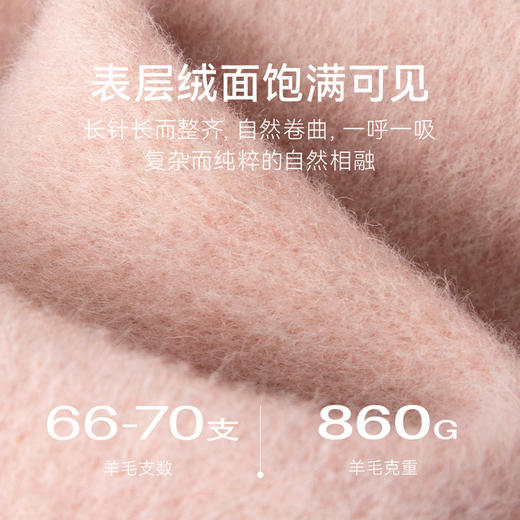 【严选】诗凡黎冬连帽翻领设计毛呢大衣SEB170201 商品图4