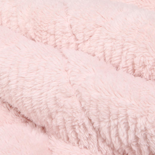 都市丽人生活家居女士睡衣北极绒烂花抽条夹棉加厚款长袖长裤类家居服套装LH31M2 商品图3