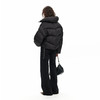 NUTH “蓬松3D”｜黑色短款立领宽松百搭羽绒服女冬季 商品缩略图3
