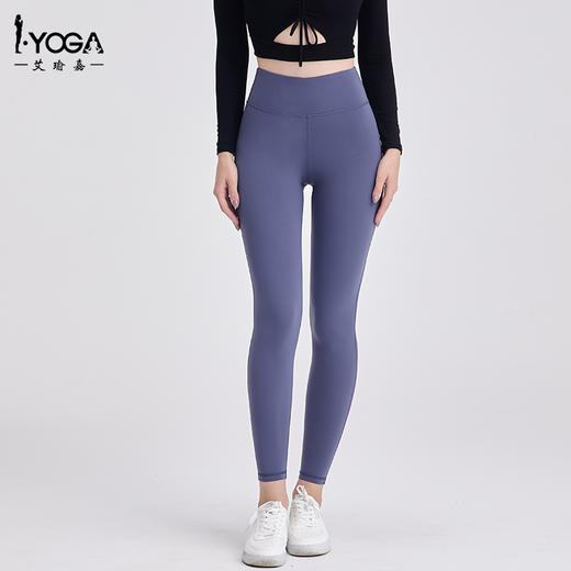 IYOGA瑜伽九分裤运动健身日常休闲居家显身材吸湿排汗透气速干高腰提臀K9-060 商品图0