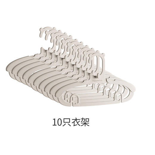 【儿童晒衣架！宝妈力荐】 婴儿宝宝多功能可伸缩衣架，从小到大。带裤夹小衣架新生儿衣撑子，智能伸缩，轻松收纳，叠加收纳，更省空间 商品图4