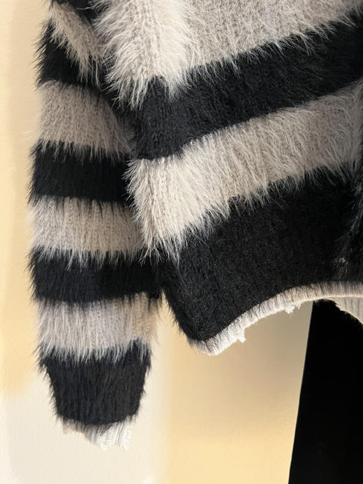 长毛水貂开衫 商品图11
