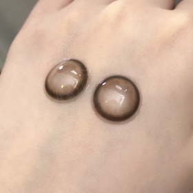 Arouge半年抛系列甜宠奶棕美瞳 直径14.5着色直径13.8 韩国产