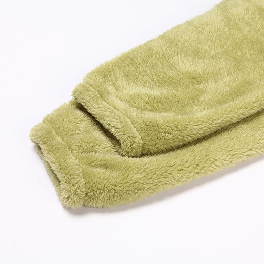 都市丽人舒适外出女士睡衣长毛绒夹棉加厚款长袖长裤类家居服套装LH31M1 商品图8