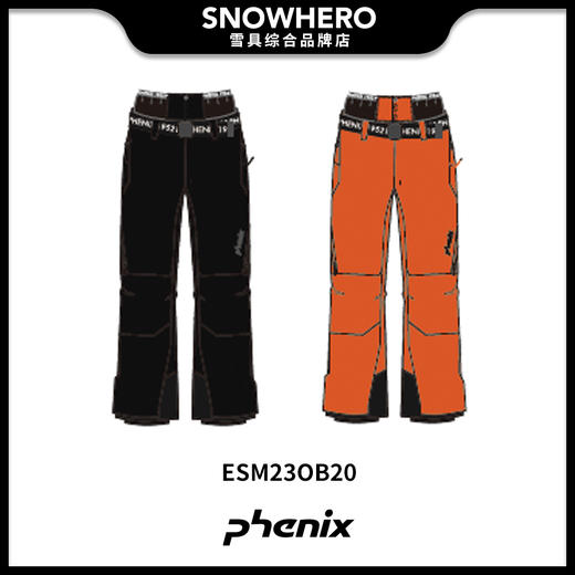 2324 PHENIX ESM23OB20 滑雪裤 商品图0