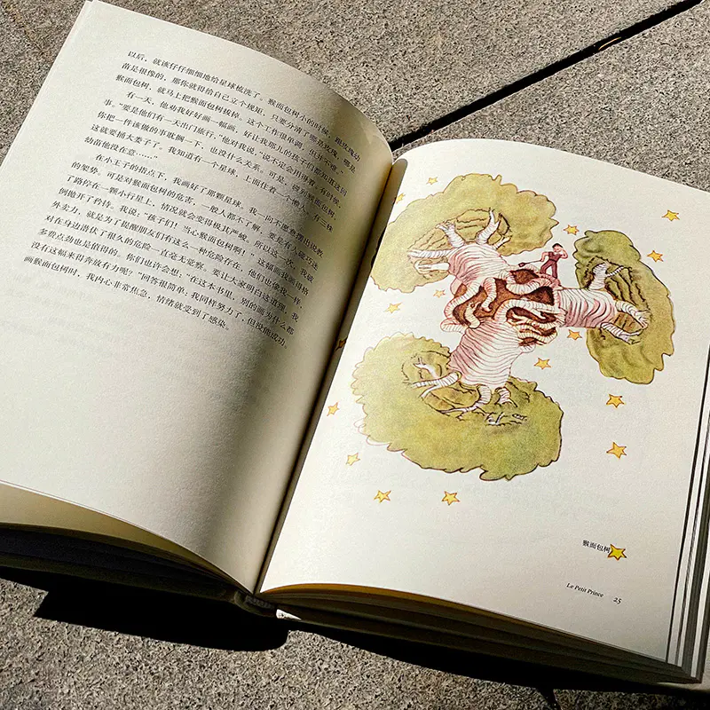 小王子 周克希译文选 世界名著 赠送精美藏书票 精装书籍 原版精美