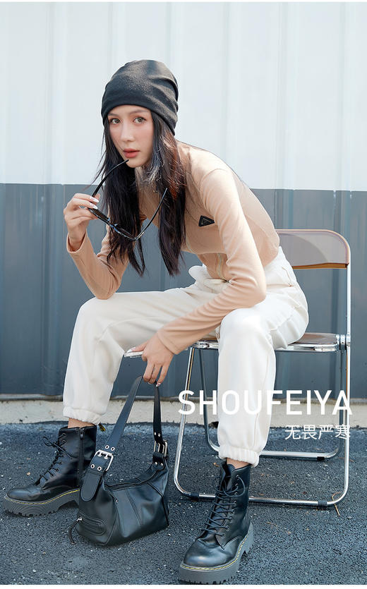 女士外穿加厚百搭纳米锦纶防风裤5189/15189 商品图5