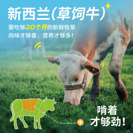 【双12囤粮热卖】疯狂小狗狗零食磨牙棒 风干小牛排130g*5袋 商品图1