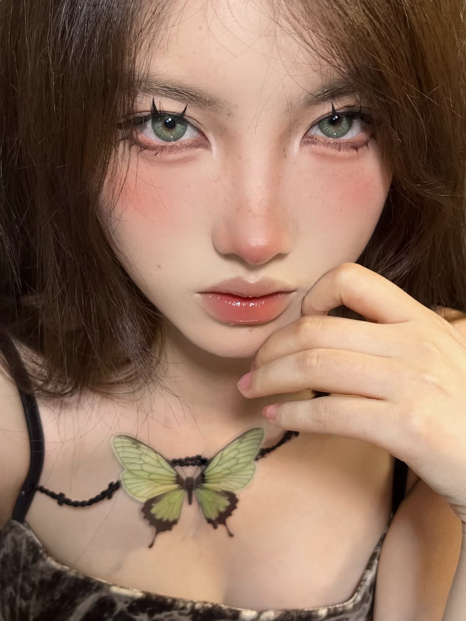 ALLECON 年抛隐形眼镜 橘绿之泉 14.0mm 1副/2片 左右度数可不同-VVCON美瞳商城25