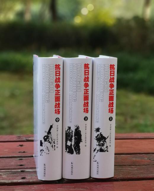 重点推荐！！《抗日战争正面战场》，精装，32开，全3册，中国第二历史档案馆编，凤凰出版社2023年10月一版二印，2835页，定价380元，售价198元。 商品图2